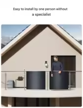 Balkonkraftwerk 900W/800W Komplett-Set