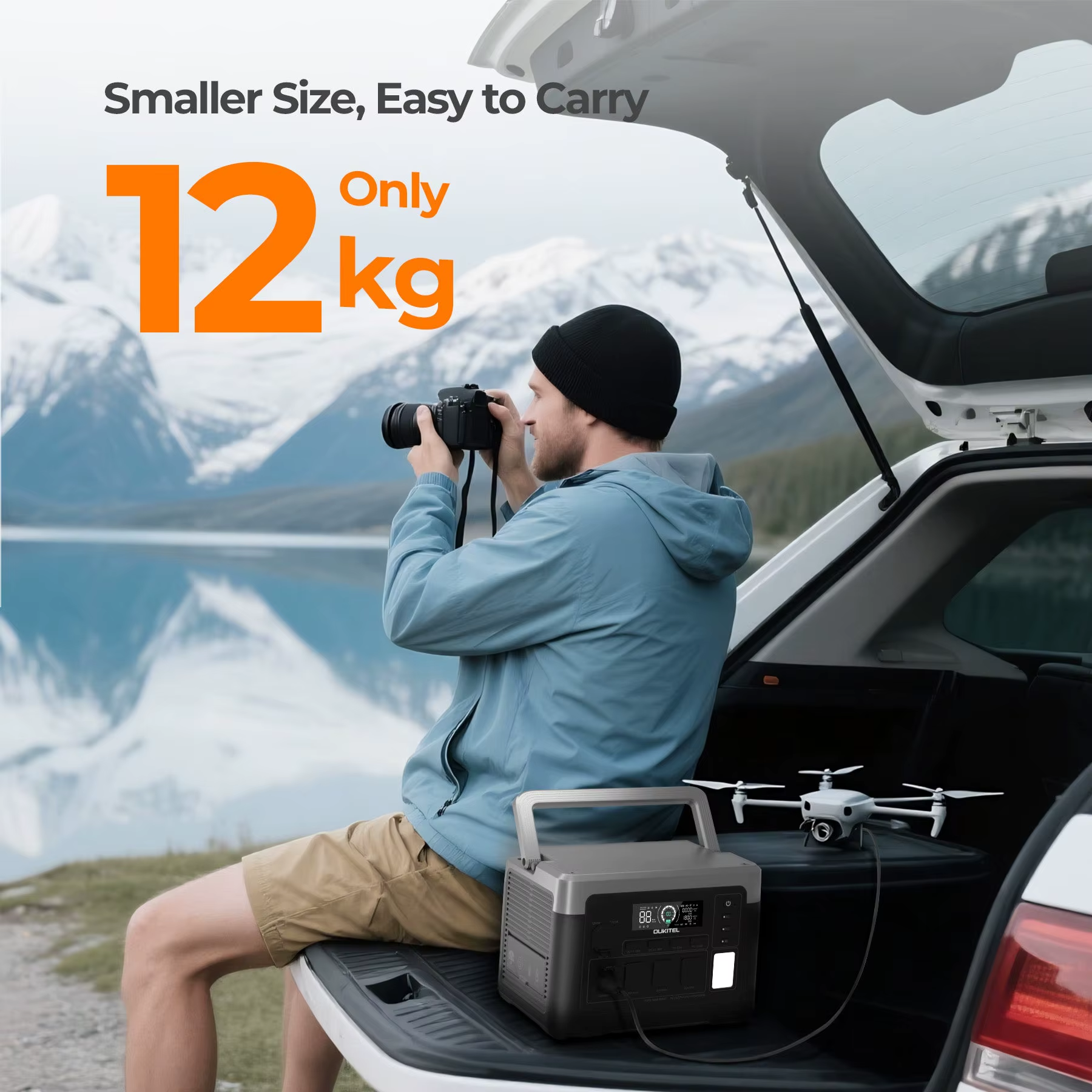 Oukitel P1000E Plus Estação de Energia Portátil