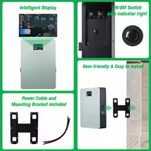 48V 100Ah LiFePO4 Wandmontage-Batterie 5kWh - Speicher